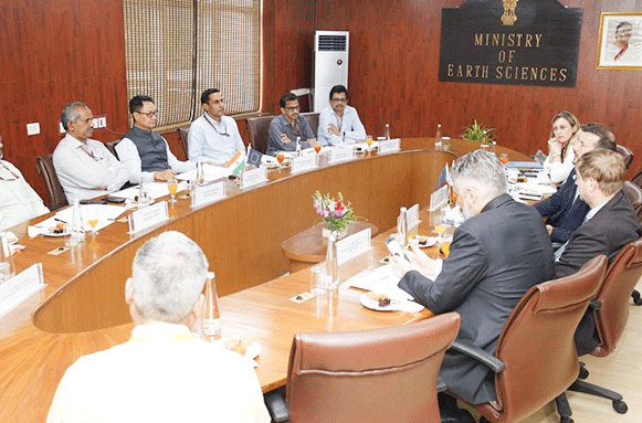 Hon'ble Minister Shri Kiren Rijiju ji during Bilateral meeting
