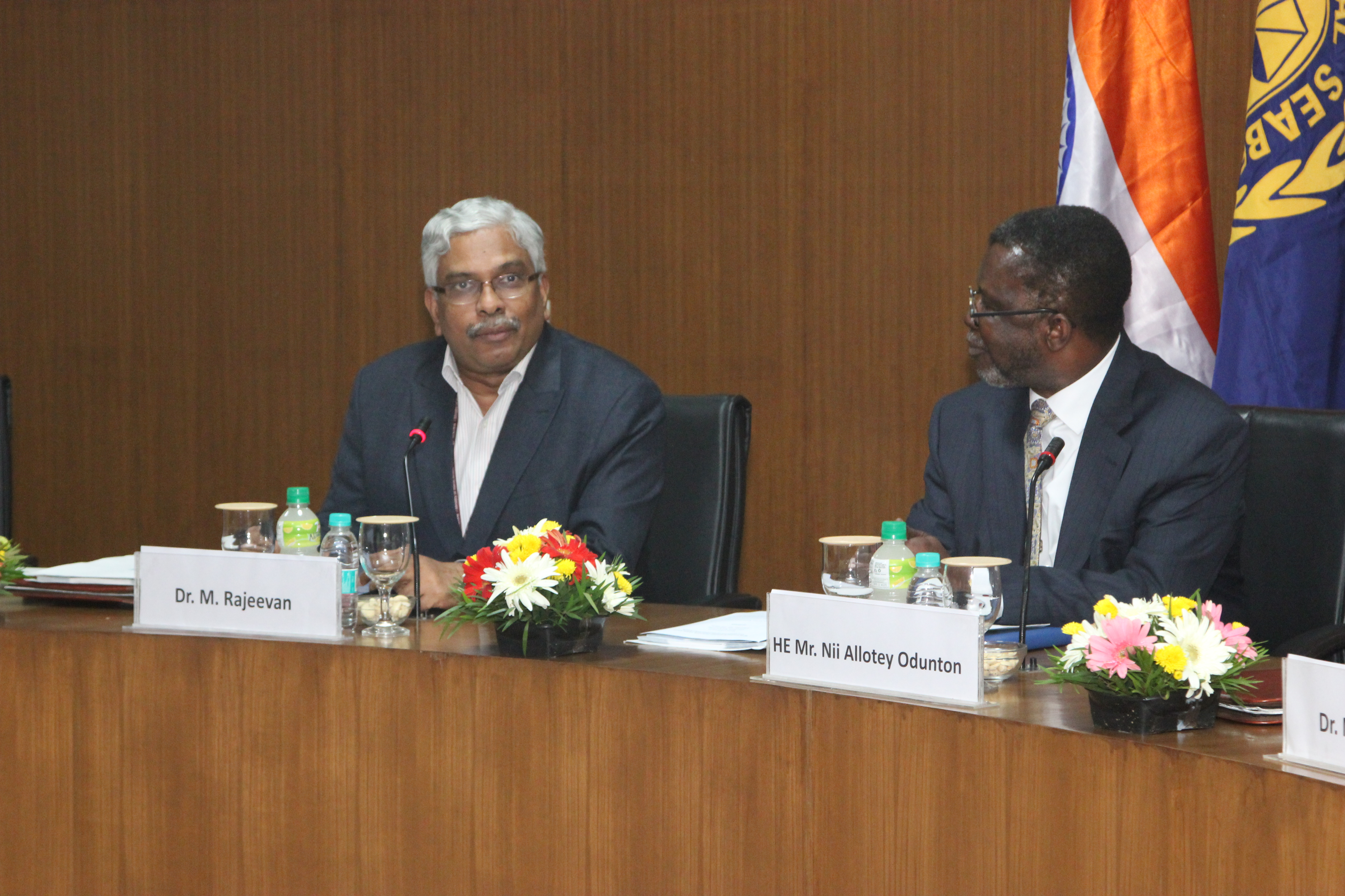 Signing of Contract for Exploration of Polymetallic Sulphides between GOI and ISBA