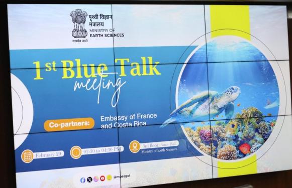 1st Blue Talks meeting held